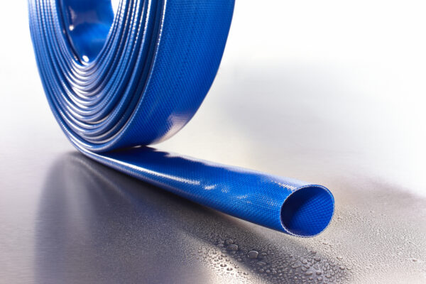 FLEXIBLE DE REFOULEMENT ENROULABLE A PLAT POUR EAU POTABLE
