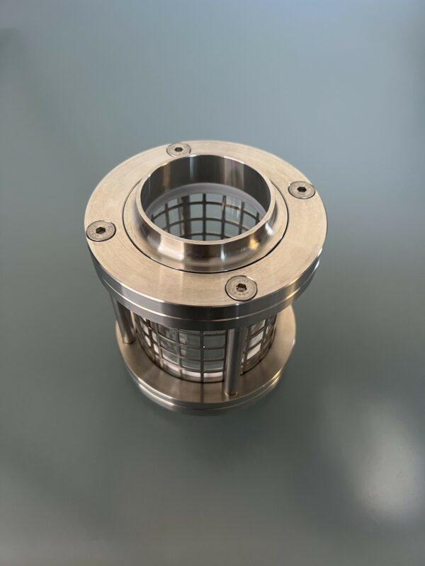 REGARD D'ECOULEMENT A VERRE CYLINDRIQUE