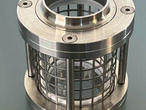 REGARD D'ECOULEMENT A VERRE CYLINDRIQUE